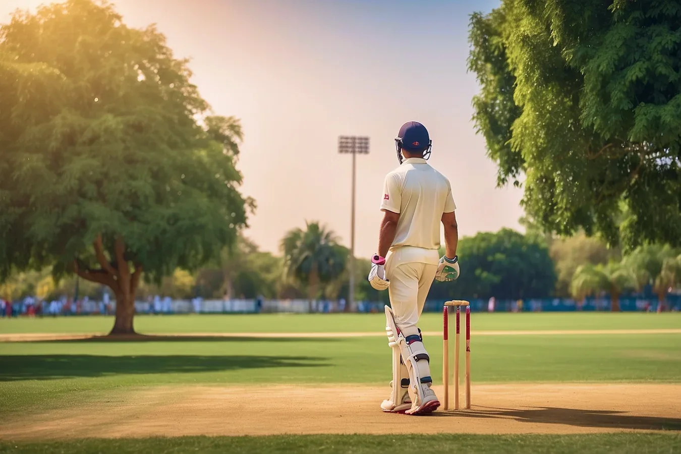 Cricket ground at Veda Adventures Park